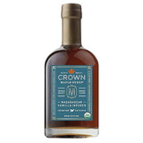 Crown Maple Certified Organic Madagascar Vanilla Infused Maple Syrup, Pure, Gluten Free, No Preservatives, Non-GMO Pairs well with Pancakes, Coffee