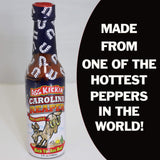 ASS KICKIN' Carolina Reaper Hot Sauce - 5 oz (6 Pack) - Premium Gourmet Hot Sauce for Chicken Wings and Breakfast Burritos-Perfect Stocking Stuffers