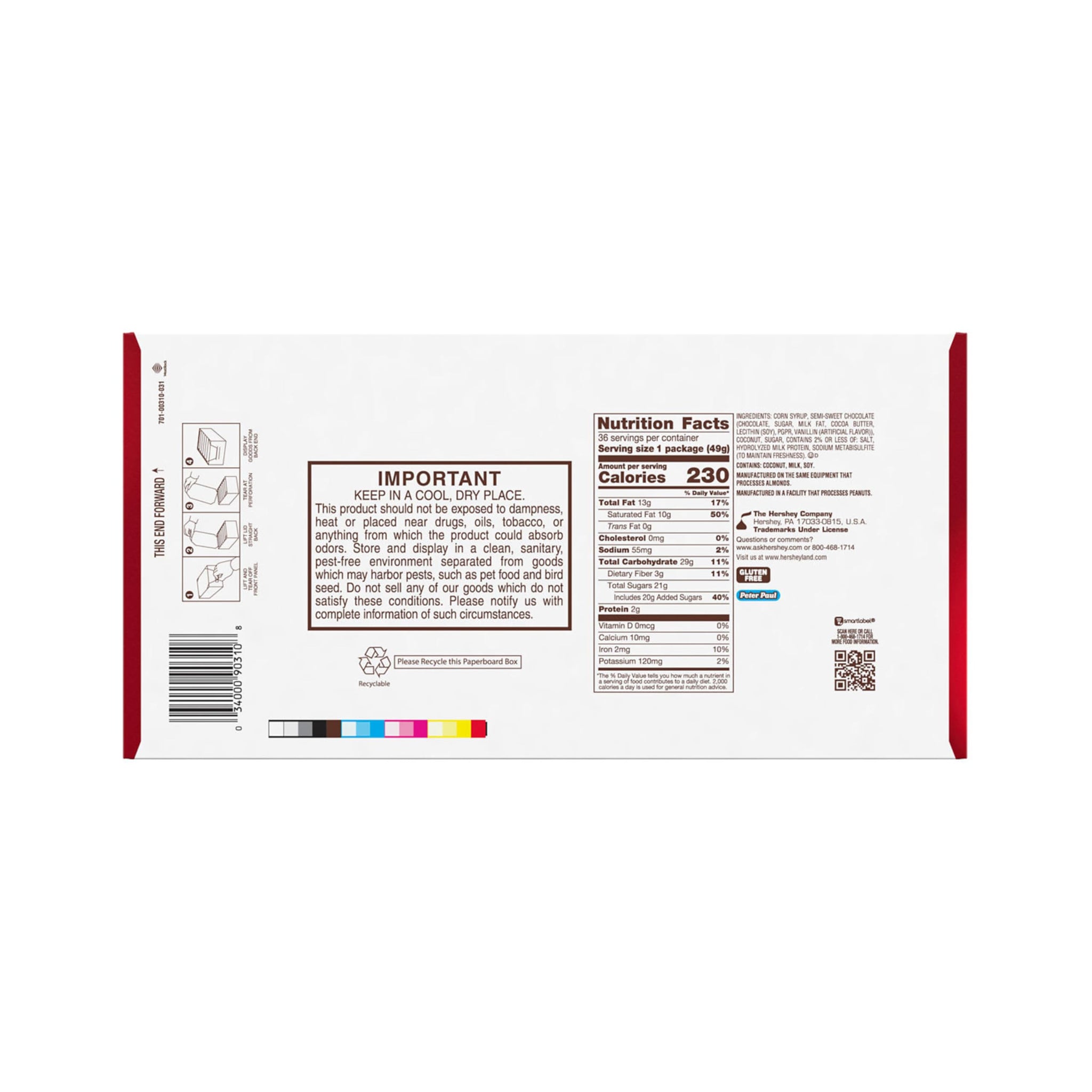 Mounds Bar Dk 36/Bx
