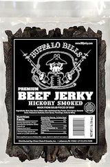 Buffalo Bills 16oz Premium Hickory Beef Jerky Pieces (hickory smoked jerky in random size pieces)