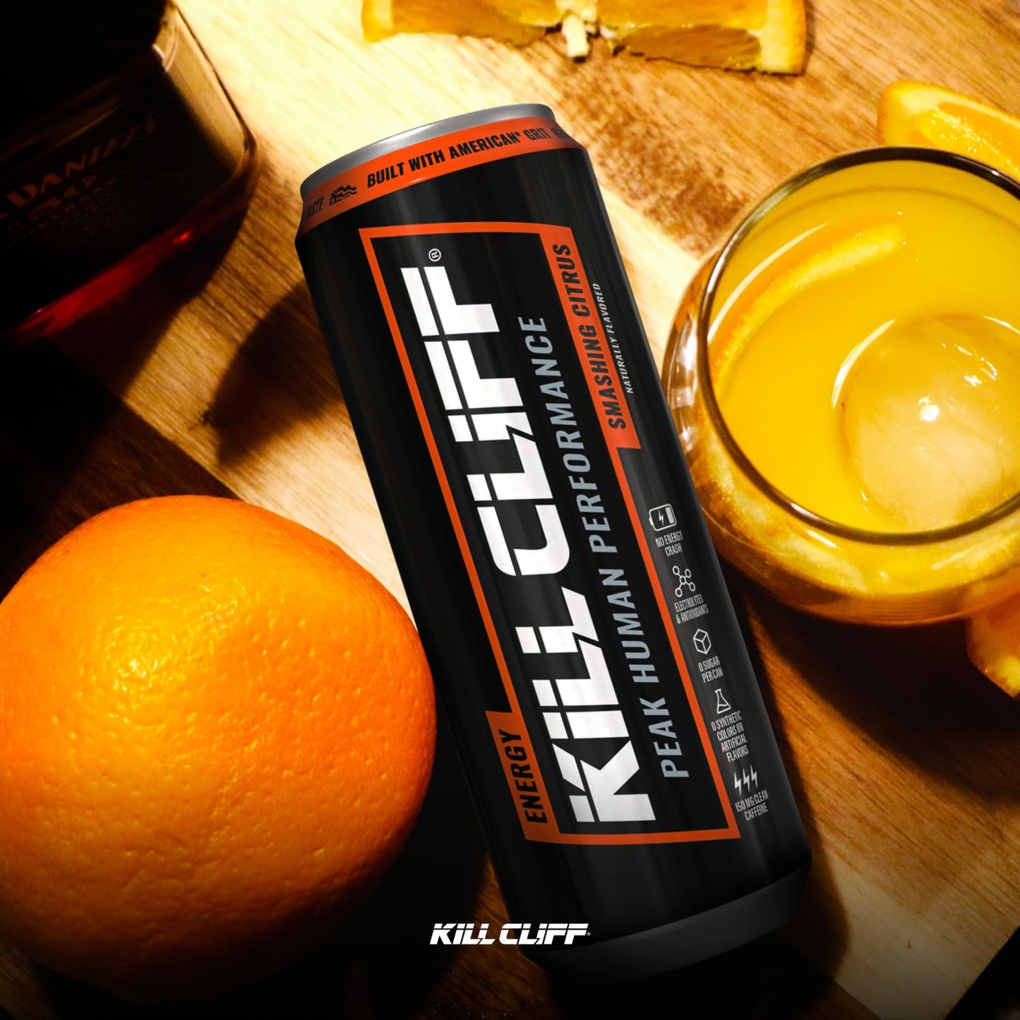 Kill Cliff Energy Drink, Smashing Citrus | Sugar-Free, Keto- Friendly, Gluten Free | Clean Energy, Natural Caffeine, Electrolytes, & B Vitamins| Pre