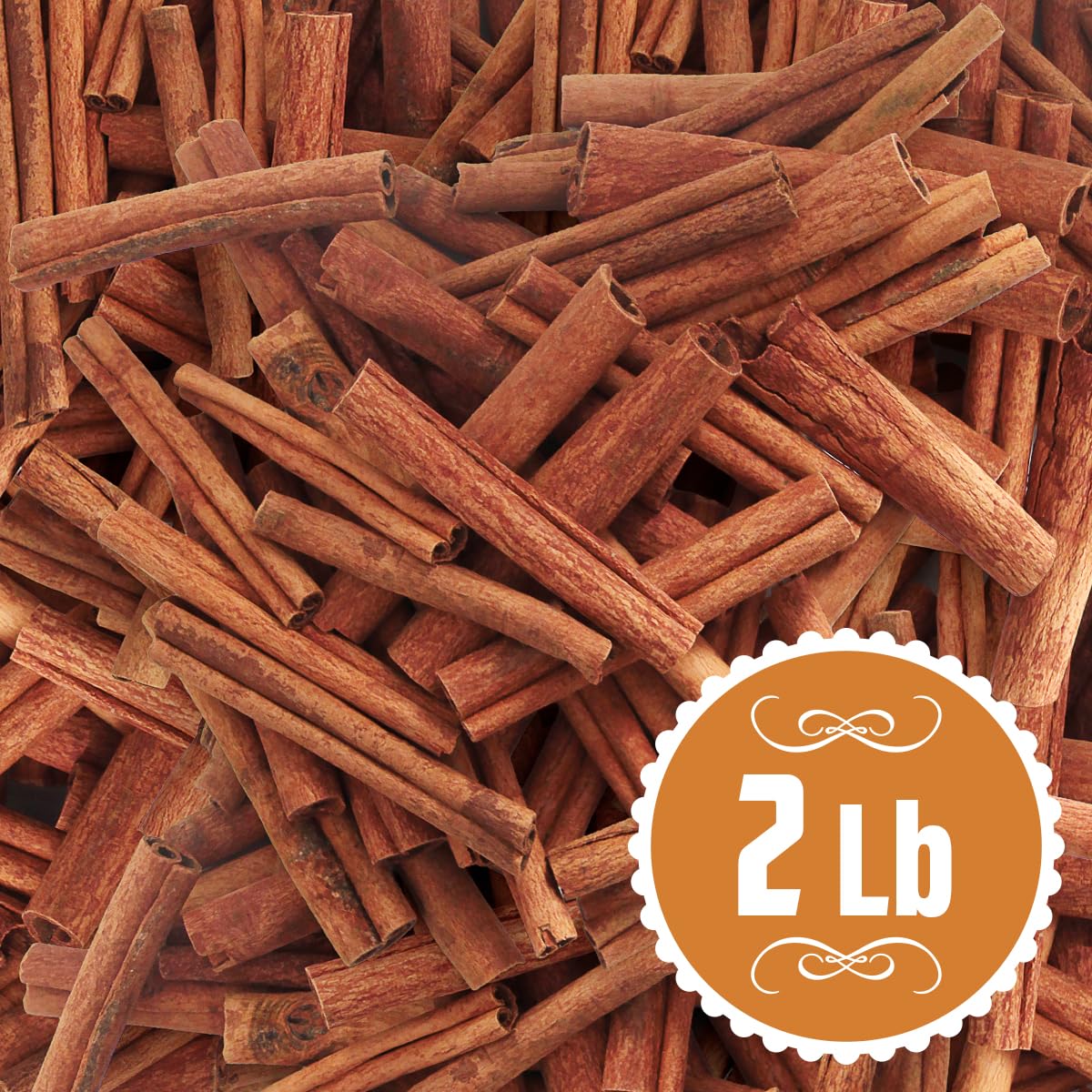 Cinnamon Sticks, 2lb Pack of Cinnamon Sticks Bulk, Ideal for Homemade Recipes and Natural Remedies, Long Lasting Sticks Whole for Professional Chefs