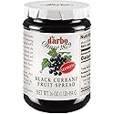 D’arbo All-Natural Blackcurrant Seedless Fruit Spread, 16 oz - Crafted Tradition, Pure Fruit Flavor No Artificial Preservatives-Ensuring a Naturally