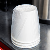 TableTop King 10 oz. White Individually Wrapped Paper Hot Cup - 480/Case