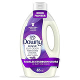 Downy Rinse Laundry Odor Remover, Fresh Lavender Scent, 62 FL OZ, Fabric Softener and Laundry Odor Removal Rinse