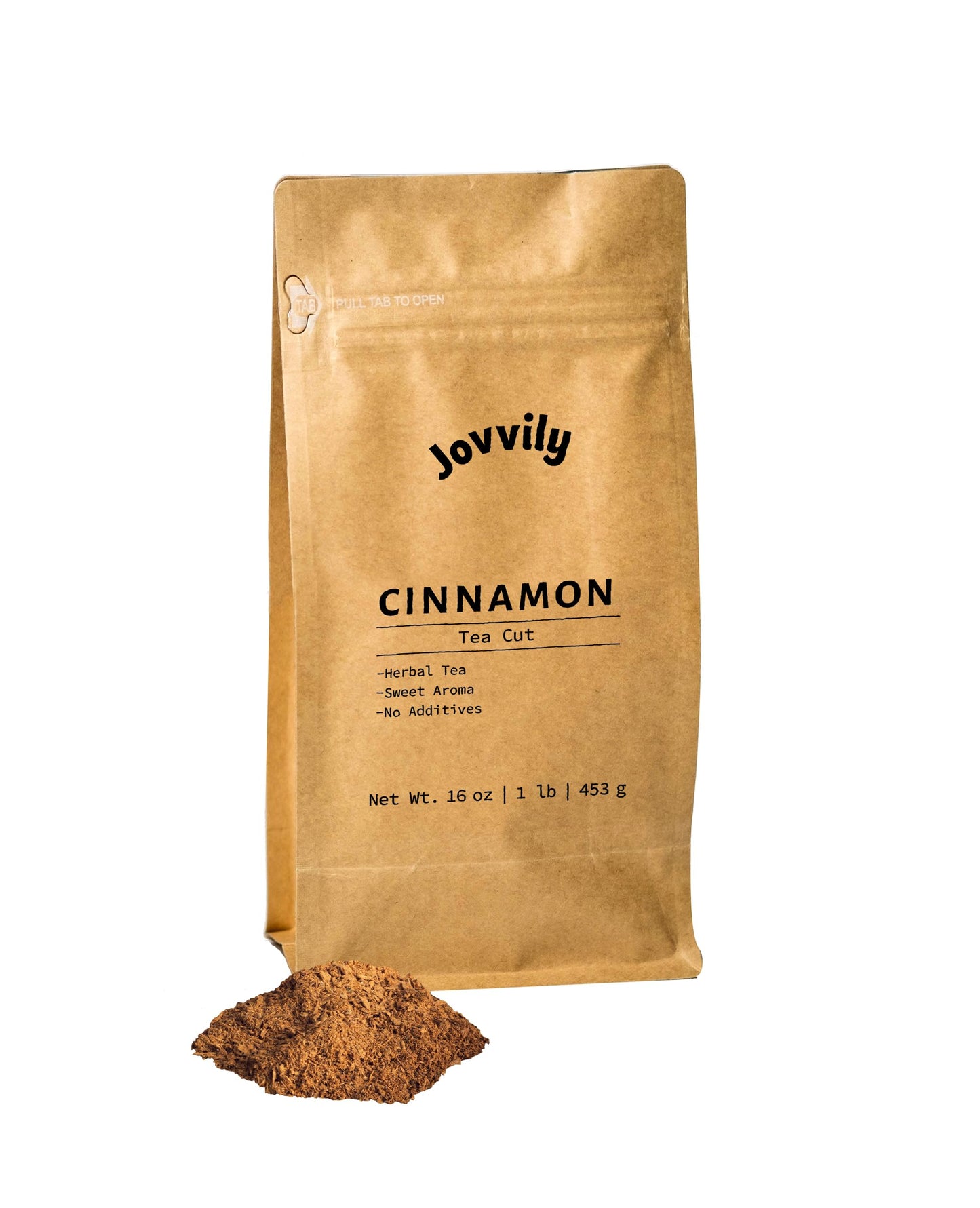 Jovvily Tea Cut Cinnamon - 1 lb - Herbal Tea - Sweet Aroma