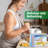 Soursop Ginger Tea - Refreshing Herbal Blend with Cinnamon & Lemon - Loose Leaf or Tea Bags 20 sachets Instant Tea