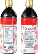Soeos Teriyaki Marinade and Sauce, 16.9 Fl Oz (500 ml), Sweet and Savory Flavor, Perfect for Stir-Fry, Barbecue, Marinating, Versatile Sauce for Meat