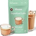 Blume Mint Cocoa Blend - Superfoods latte with Brain Boosting Adaptogen Organic Cacao - Keto Friendly & Vegan Hot Chocolate - 25 Servings
