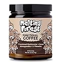 Melting Forest Mushroom Coffee, with 7 Functional Mushrooms, Cacao, Rhodiola, L-Theanine, Reishi & Lion's Mane, Stress Relieving, Focus, Cognitive