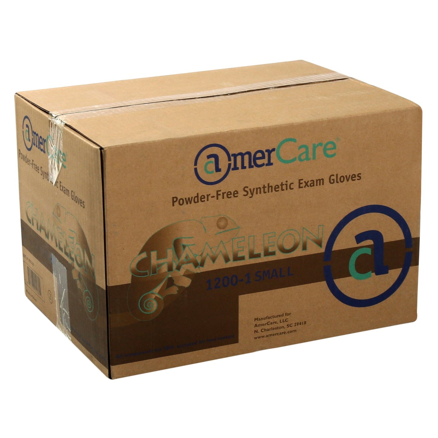 AmerCare Chameleon Powder Free, Synthetic Gloves, Large, Case of 1000