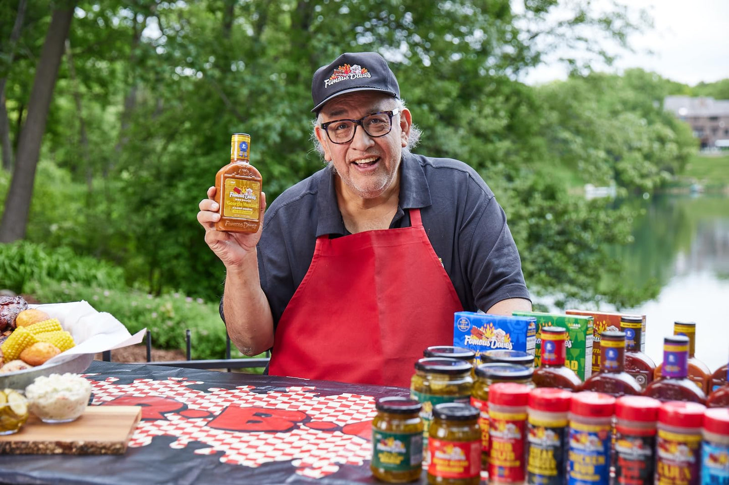 Famous Dave's - 3 pck, Georgia Mustard BBQ Sauce (52.5 oz.)