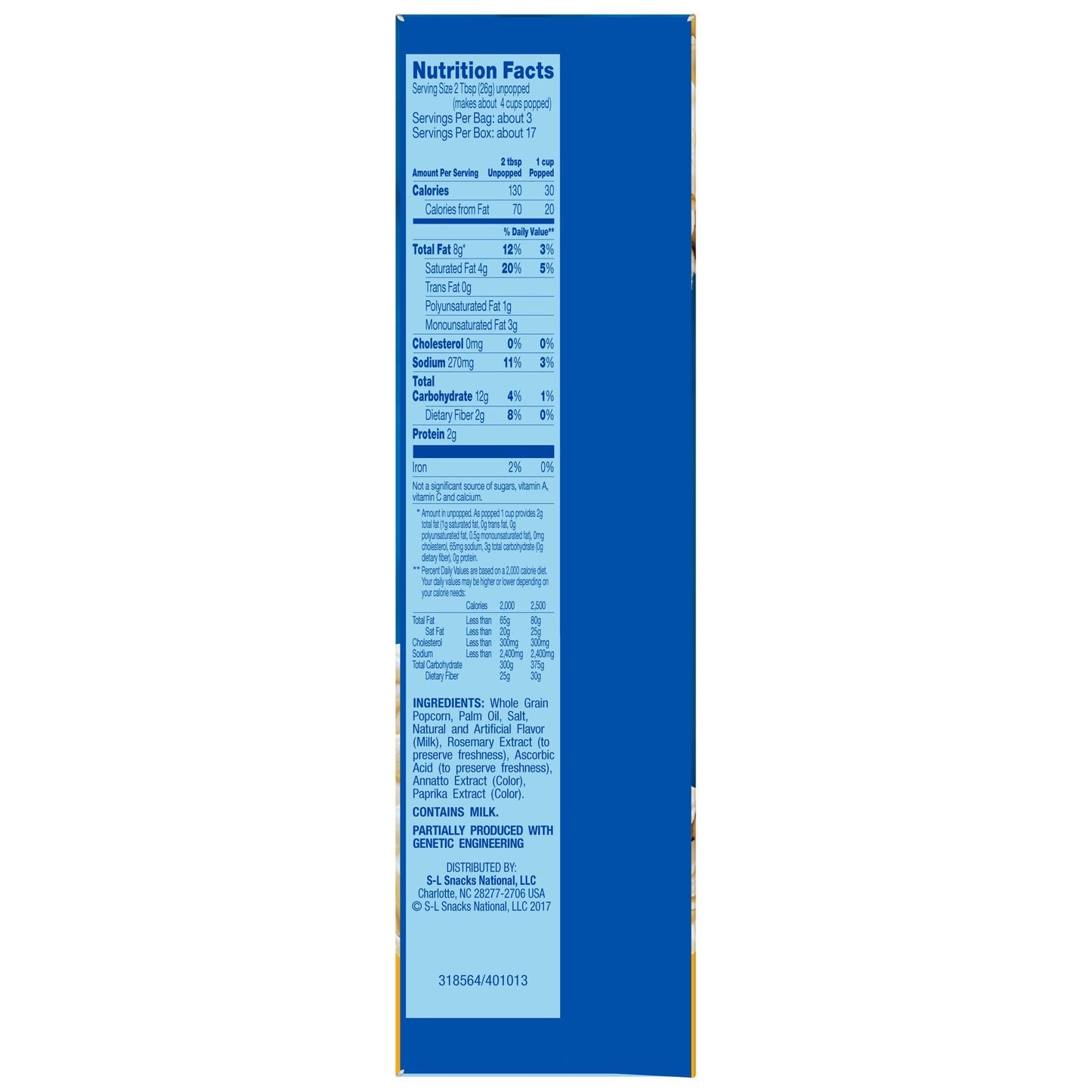 Pop Secret Microwave Popcorn, Butter, 6 Count (Pack of 6)