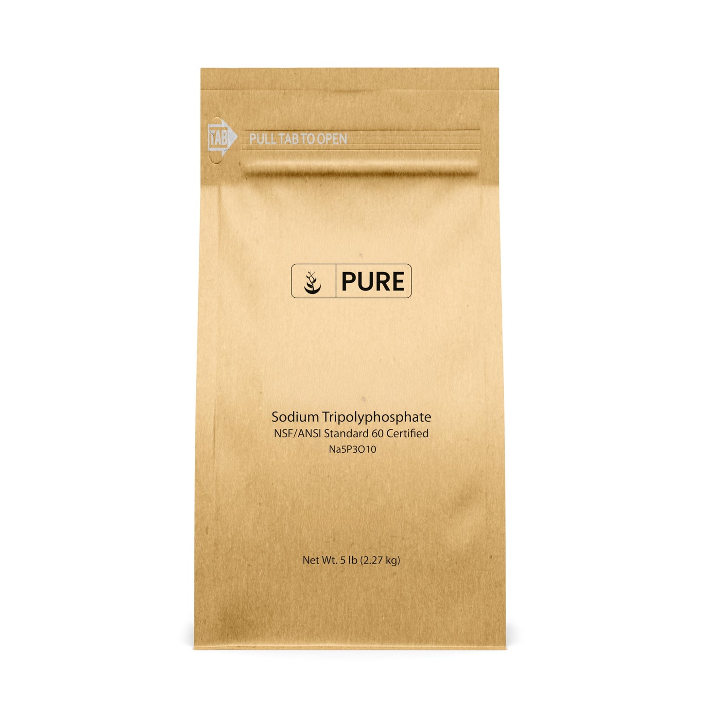 Pure Original Ingredients Sodium Tripolyphosphate Powerful Cleaning Agent, Water Softener, Laundry Additive (5 Pound)
