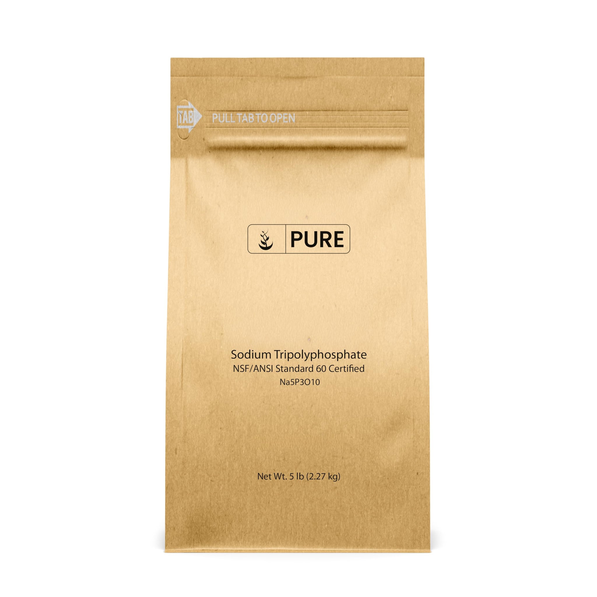 Pure Original Ingredients Sodium Tripolyphosphate Powerful Cleaning Agent, Water Softener, Laundry Additive (5 Pound)