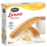 3 Boxes of Nonni's Biscotti, Limone, 8 per Box for Total of 24 Biscotti, 6.88 Ounce (Pack of 3) (BHBAZUSF0518A1153)
