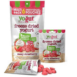 YoGut Freeze Dried Yogurt Snack Pack, Healthy, On-the-Go Smoothie Melts Snacks for Kids & Adults, Gluten Free, Non GMO with 5 Billion Live Probiotics