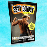 The Sexy Cowboy Cotton Candy - A Mouth Watering Treat - Eat a Sack - Funny Gag Gift Ideas for Ladies - Fun Gifts for Mom - Snack for Women - Funny