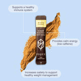 Pique Organic White Peony Tea Crystals - Antioxidants for Radiant Skin, Immune Support, Fujian Chinese Caffeinated Tea - 14 Single Serve Sticks (Pack
