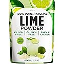Gya Tea Co Lime Powder 1.1 lb (17.64 oz) - Rich in Vitamin C, Raw Lime Juice Powder - Water Flavor Enhancer for Drinks, Smoothies, Cooking, Cocktails