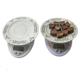 10-PIECE 2.3 OZ Chocolate Gourmet Homemade Snack with Nuts Frame Heart Shape CHOCOLATE-FRAMEHEART-1D