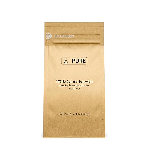 Pure Original Ingredients Carrot Powder (1 lb) Smoothies & Shakes, Sauces, No Fillers Or Additives