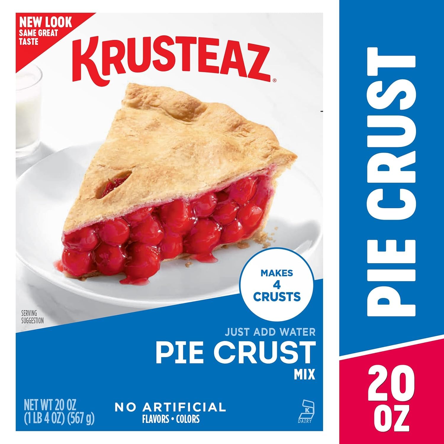 Krusteaz Baking Variety Pack - Southern Cornbread & Muffin Mix (11.5 oz, 2 Count) & Pie Crust Mix (20 oz, 2 Count) - 4 Box Bundle (Variety Pack)