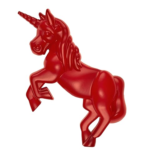 Giant Gummy Unicorn - Gallop into a Magical Candy Adventure with Delicious Flavors from GGB Candies, the Ultimate Candy Experience! (Cherry)