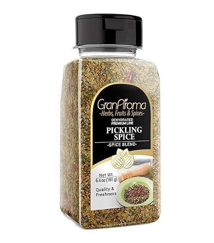 GranAroma Pickling Spice, 6.4 oz, Savory, Spice Blend, Corned Beef & Vegetables