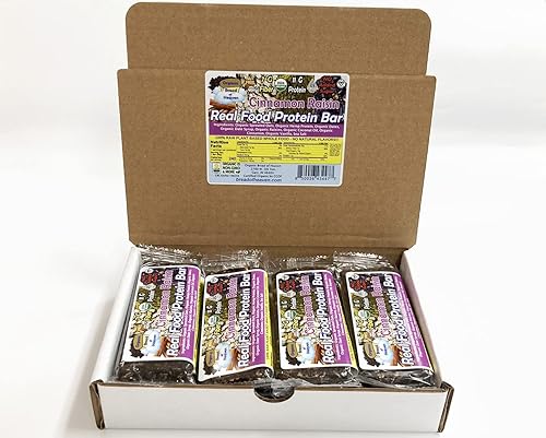 Real Food Protein Bars - Cinnamon Raisin