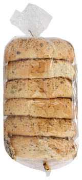 SACRAMENTO BAKERY Bagel The Works 6 PK, 22 OZ