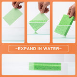 Yeethewengle Compressed Cellulose Sponges, Bulk Multi-Use, Non-Scratch Cleaning Scrub Sponges for Kitchen,Bathroom, 10 Pack+ 2 Free Scouring Pad Dish