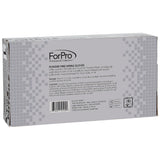 ForPro Disposable Nitrile Gloves, Chemical Resistant, Powder-Free, Latex-Free, Non-Sterile, Food Safe, 4 Mil, Black, Large, 100-Count