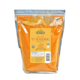 HQOExpress Bulk Organic Ground Turmeric Powder - 5 lb Value Bag (80 oz) USDA Organic | Non-GMO | Kosher | Sustainably Grown | Lab Tested | Legacy