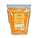 HQOExpress Bulk Organic Ground Turmeric Powder - 5 lb Value Bag (80 oz) USDA Organic | Non-GMO | Kosher | Sustainably Grown | Lab Tested | Legacy