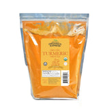 HQOExpress Bulk Organic Ground Turmeric Powder - 5 lb Value Bag (80 oz) USDA Organic | Non-GMO | Kosher | Sustainably Grown | Lab Tested | Legacy