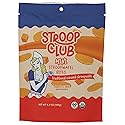 Stroop Club Traditional Organic Mini Stroopwafel Caramel Treats | Vegan, Plant-Based and Dutch-Approved Indulgence - Vegan Waffle cookies (pouch
