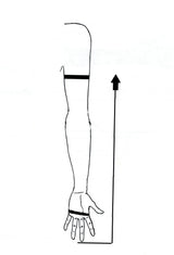 Premium Latex Long Gloves (Opera Length) Fetish - White (Small - Washed & Shined)