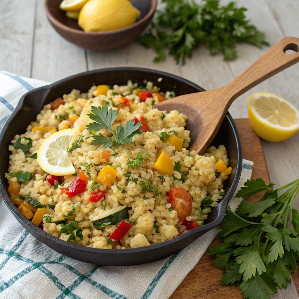 Amazon Grocery, Riced Cauliflower, 12 oz, Frozen (Previously Amazon Fresh, Packaging May Vary)