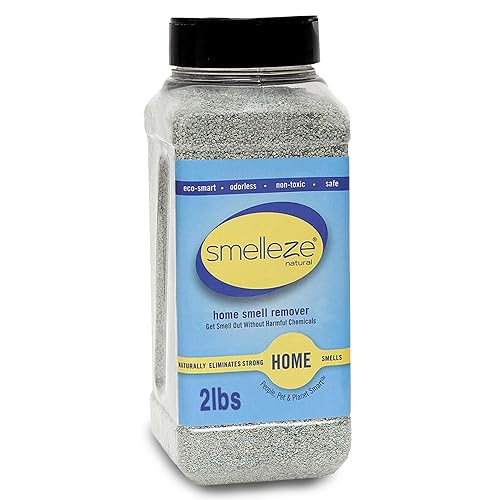 SMELLEZE Natural House Smell Deodorizer Granules - Natural Odor Eliminator for Home, Deodorizes Furniture, Drawers, Cabinets, Sofas, Mattresses