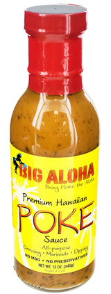 Big Aloha Premium Hawaiian Poke Sauce, 12 oz