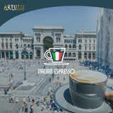 Artuzzi 120ct Compatible Nespresso Pods for Nespresso Originalline I Ristretto Firenze Coffee Capsules I Aluminum & Recyclable Coffee I Italian Dark