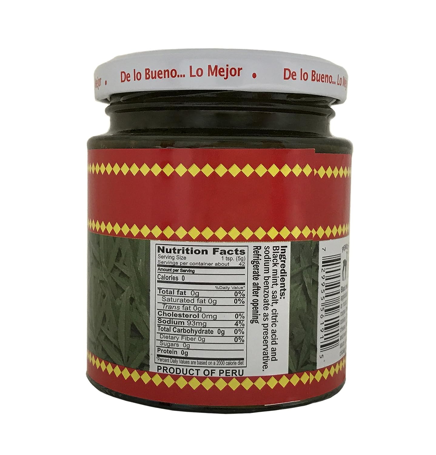 Inca's Food Huacatay - Black Mint Paste - 7.5 Oz.