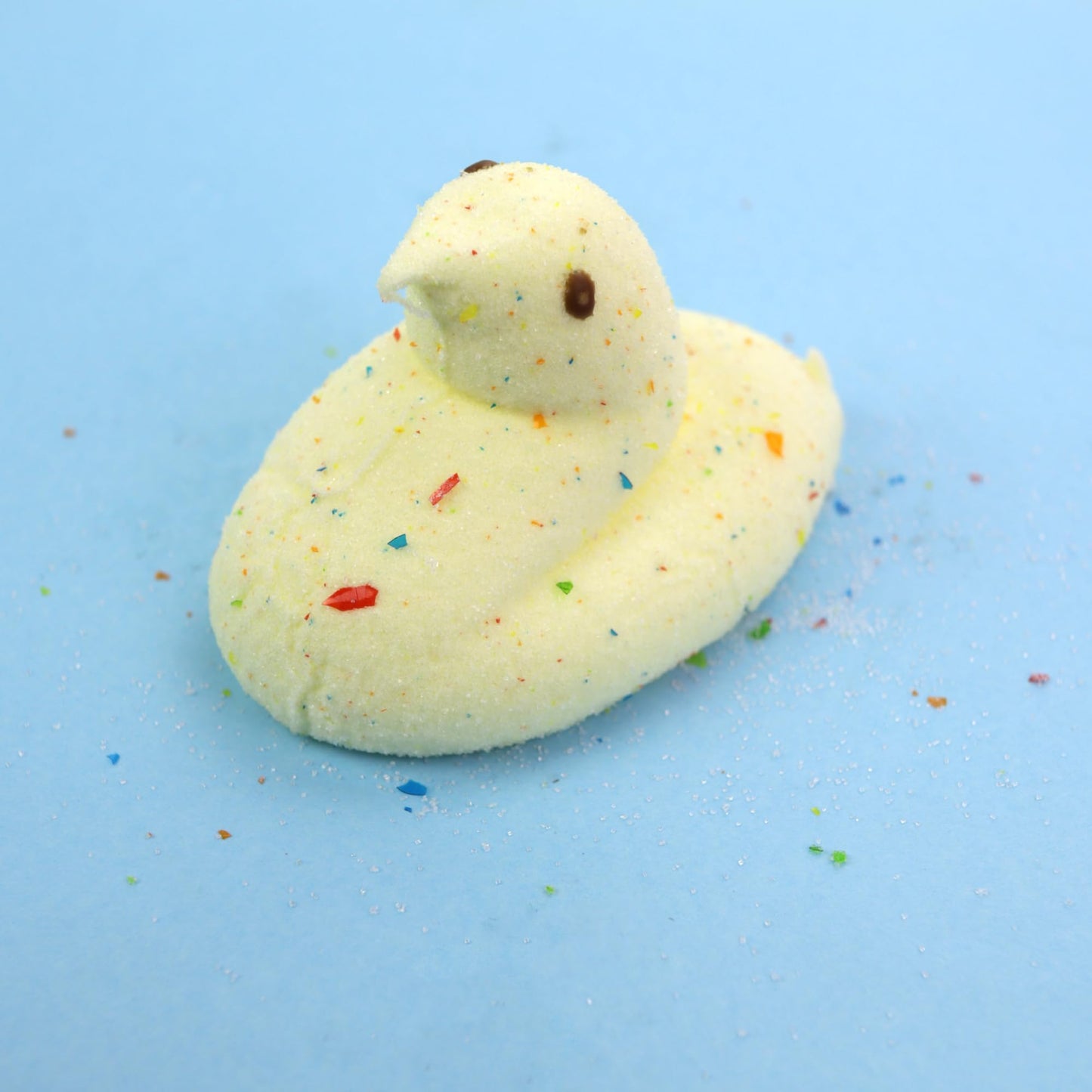 Peeps Marshmallow Chicks Assortment, Sour Watermelon, Cotton Candy & Party Cake Flavors - Easter Candy Treats, Dessert Toppers & Basket Stuffers, 10