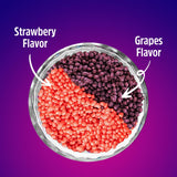 Bulk Candy 2lbs Pack - Mini Boxes Grape and Strawberry Hard Candy, Candy Mini Boxes - Delicious Individually Wrapped Candy for Easter, Kids, Office