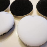 Kitchen Dish Washing Round Flexible Loofah Scrub Sponge Economical Non-Scratch Fast Foaming Cleans Tough Stains No Odor Oil Absorbing - Pack of 5