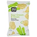 365 By Whole Foods Market, Potato Chips Sour Cream & Onion, 8 Ounce