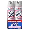 Lysol Disinfectant Spray, Household Cleaning Supplies, Disinfecting Multi-Purpose Room Spray, Antibacterial Sanitizer, Deodorizer, Kills Hantavirus