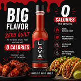 Lava Sauce by Landon Bridges | Smoky & Delicious Hot Sauce | Perfect for Spicy Food Lovers | Gourmet Flavor for Tacos, Wings, BBQ & More |