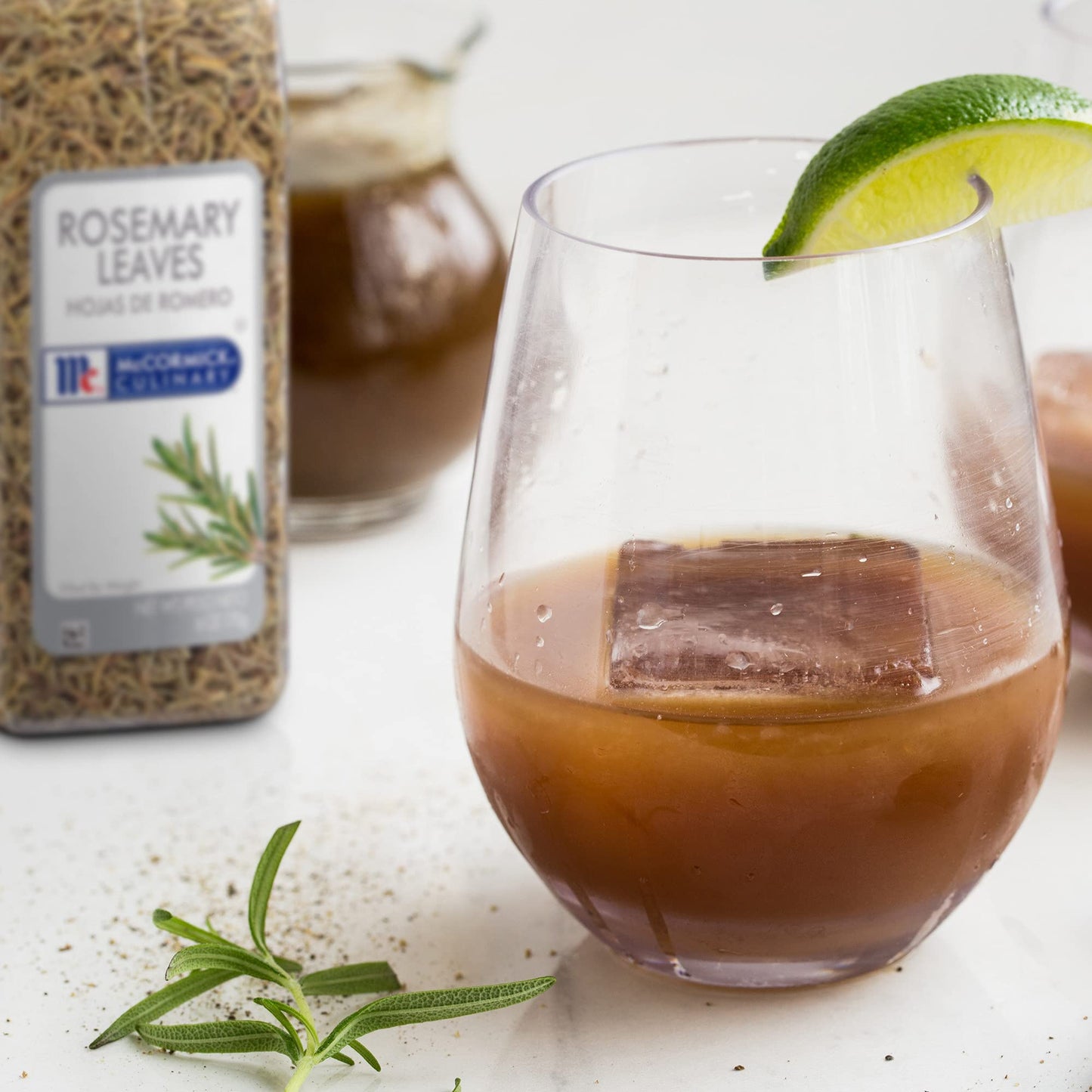McCormick Culinary Dried Rosemary Leaves, 6 oz - One 6 Ounce Container of Dried Rosemary Herbs Perfect for Seasoning and Spices Blends for Grilling